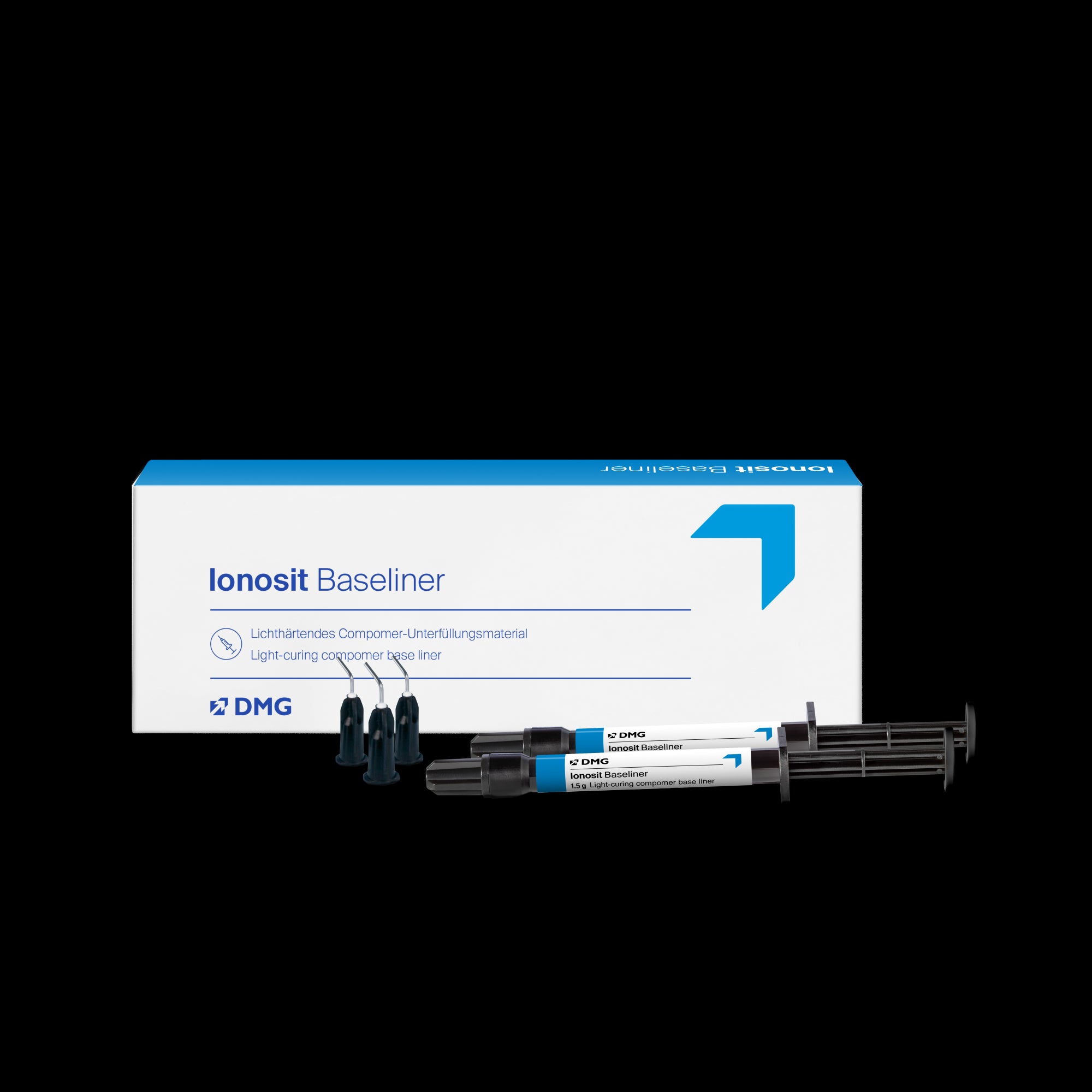 DMG 223002 Ionosit Baseliner Dental Syringe Pack DMG 223002 Ionosit Baseliner Dental Syringe Pack